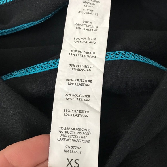 Fabletics Lima Capri. Size XSMALL. - Picture 5 of 5